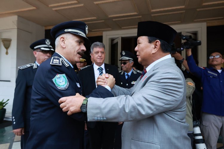 Menhan Prabowo Terima Kunjungan Kepala Kepolisian Palestina, Beri Beasiswa Kedokteran hingga Teknik Unhan