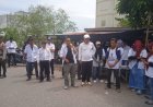 Relawan BiJaK Bermarwah Blusukan ke Pasar Sungai Bakau Kampanyekan Jargon BiJaK