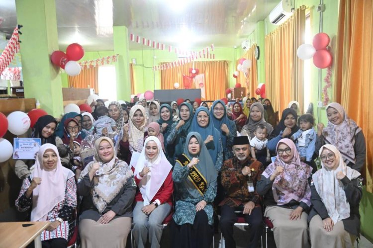 Wisuda ASI Puskesmas Dumai Kota, PKK Dorong Peningkatan Capaian ASI Eksklusif