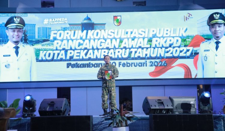 TMMD ke-127 Resmi Dibuka, Wako Agung Dorong Percepatan Pembangunan Tenayan Raya