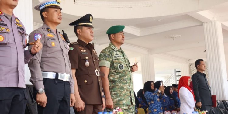 Dandim Rohil Hadiri Upacara Harkitnas 2026, Semangat Nasionalisme Menggema