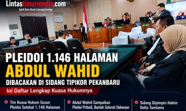 Kuasa Hukum Abdul Wahid Susun Pleidoi 1.146 Halaman