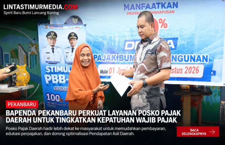 Bapenda Pekanbaru Hadirkan Posko Pajak Lebih Dekat ke Masyarakat