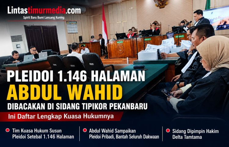 Kuasa Hukum Abdul Wahid Susun Pleidoi 1.146 Halaman