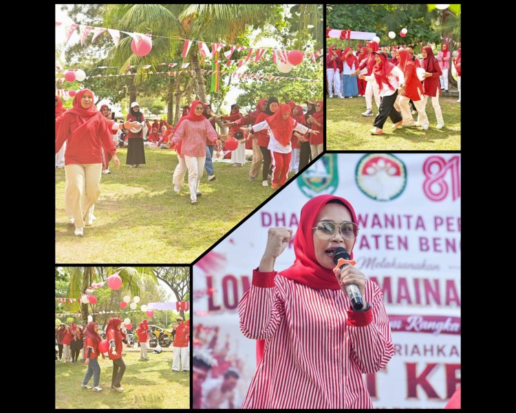HUT Ke-81 RI, DWP Bengkalis Gelar Lomba dan Pererat Silaturahmi